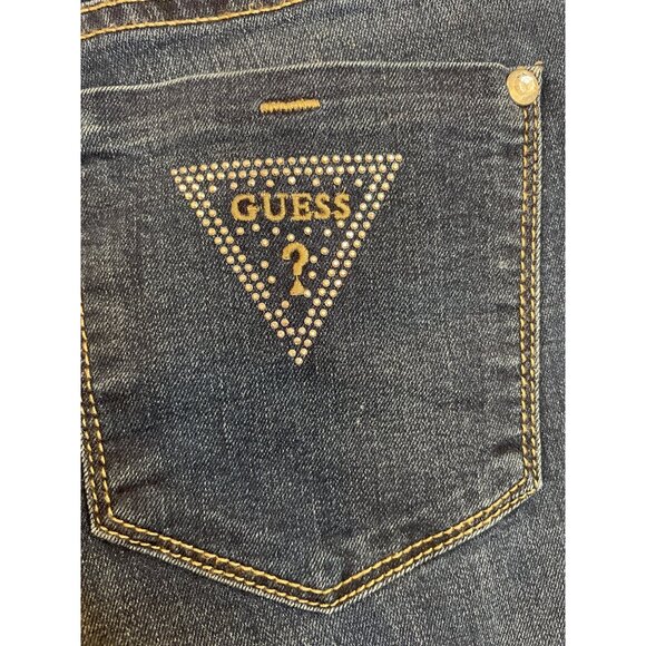 Guess Med Wash Sarah Fit Med Rise Skinny Jean - Picture 3 of 7